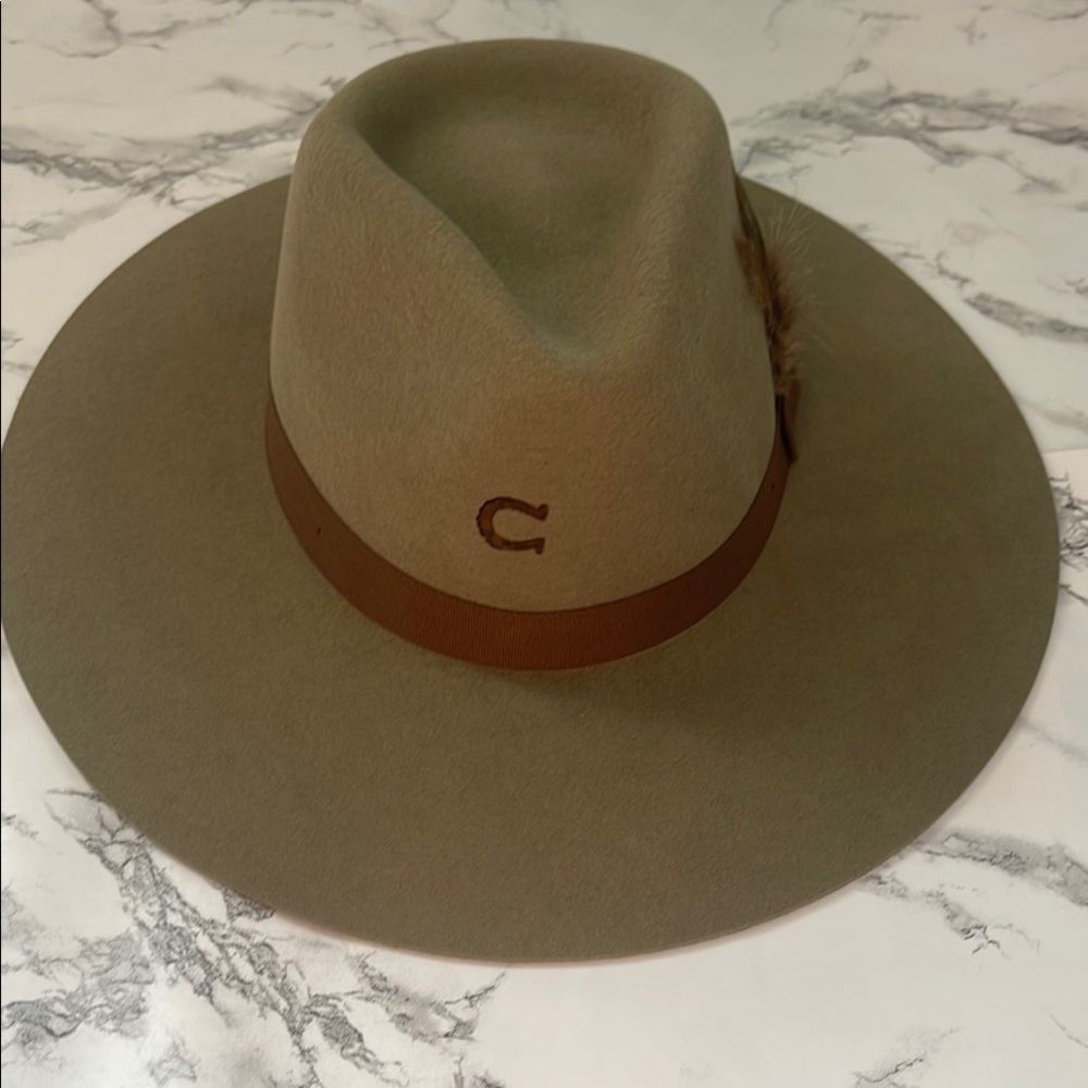 Stylish Tan Fedora Hat